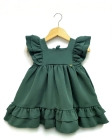 Vestido Luxo Baby Verde Musgo (Premium)