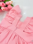 Vestido Luxo Baby Beatriz Rosa Bebe (Premium)