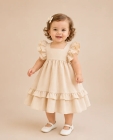 Vestido Luxo Baby Nude (Premium)