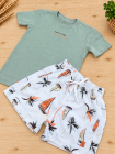 Conjunto Verde Short Tactel (Premium)