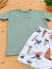 Conjunto Verde Short Tactel (Premium)