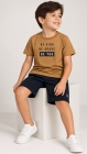Conjunto Moletom Marrom com Preto