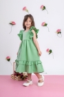 Vestido Luxo Verde Menta (Premium)