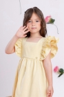Vestido Luxo Amarelo Manteiga (Premium)