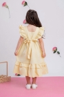 Vestido Luxo Amarelo Manteiga (Premium)