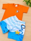 Conjunto Laranja Tubar&atilde;o