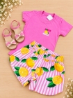 Conjunto T-shirt Listra Lemon