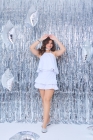 Conjunto Babado Branco Juvenil