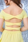 Conjunto Teen Amarelo Juvenil