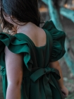 Vestido LUXO Verde Musgo (Premium)